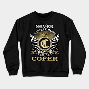 COFER Crewneck Sweatshirt